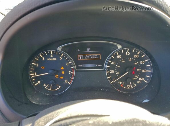 1N4AL3AP1GN385029 2016 NISSAN ALTIMA Black Вид щитка приладів