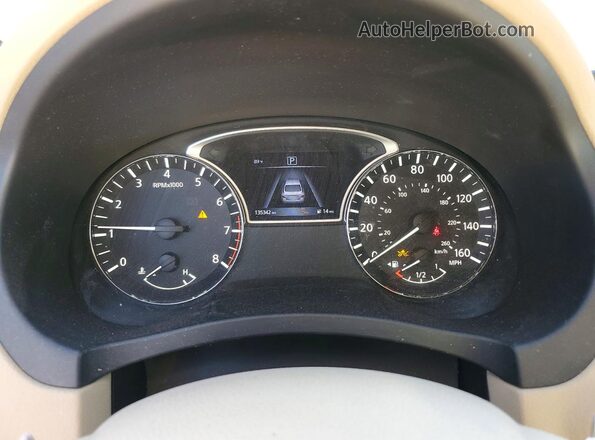 1N4AL3AP1HC116378 2017 NISSAN ALTIMA Gray Vista del cuadro de instrumentos