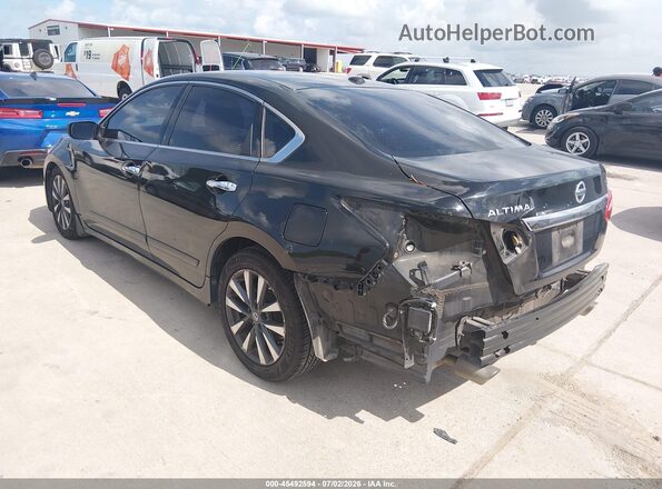 1N4AL3AP1HC147646 2017 NISSAN ALTIMA Черный Задняя левая четверть