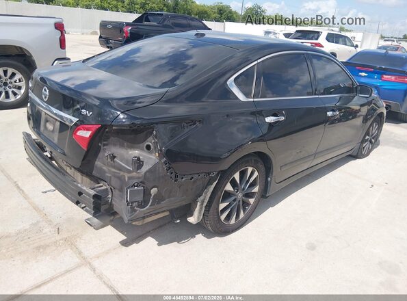 1N4AL3AP1HC147646 2017 NISSAN ALTIMA Черный Задняя правая четверть