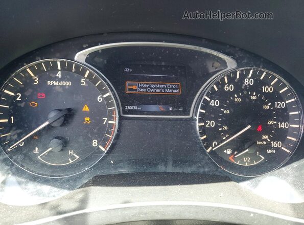 1N4AL3AP1HC159635 2017 NISSAN ALTIMA Charcoal Instrument cluster view