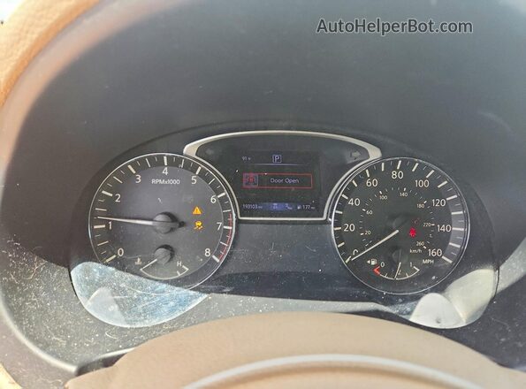 1N4AL3AP1HC203133 2017 NISSAN ALTIMA White ხელსაწყოთა პანელის ხედი