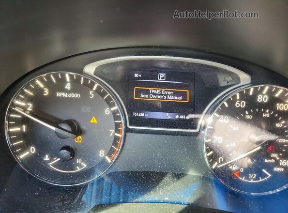 1N4AL3AP1HC208140 2017 NISSAN ALTIMA Brown Vista del cuadro de instrumentos