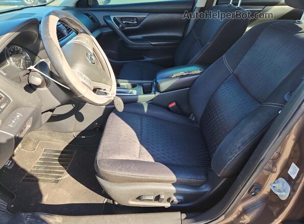 1N4AL3AP1HC208140 2017 NISSAN ALTIMA Brown Vista interior delantera