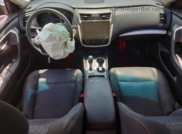 1N4AL3AP1HC253868 2017 NISSAN ALTIMA Charcoal Widok deski rozdzielczej