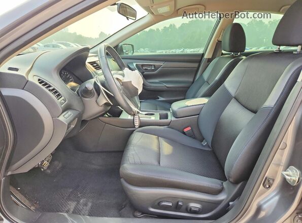 1N4AL3AP1HC274817 2017 NISSAN ALTIMA Gray წინა სალონის ხედი