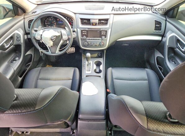 1N4AL3AP1HC274817 2017 NISSAN ALTIMA Gray წინა პანელის ხედი
