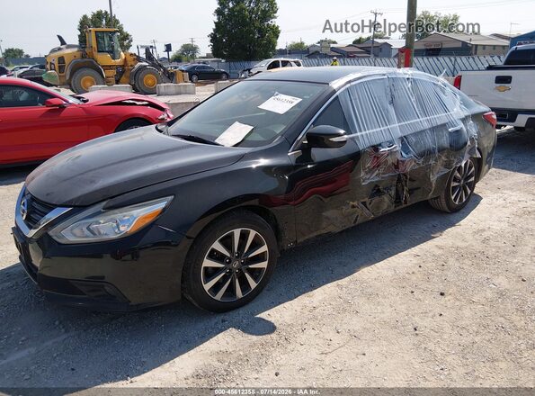 1N4AL3AP1HC275448 2017 NISSAN ALTIMA Black Передня ліва чверть