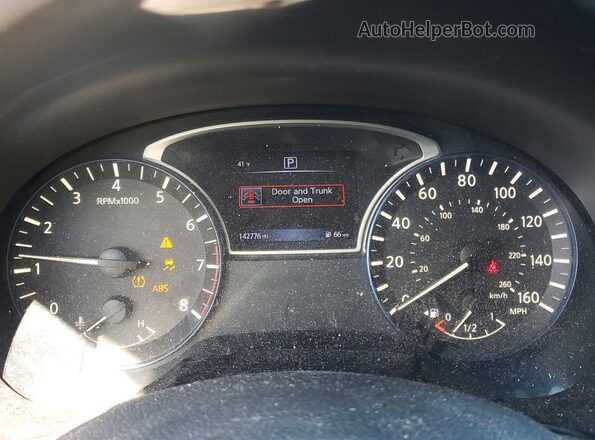 1N4AL3AP1HC286921 2017 NISSAN ALTIMA Silver Widok zestawu wskaźników