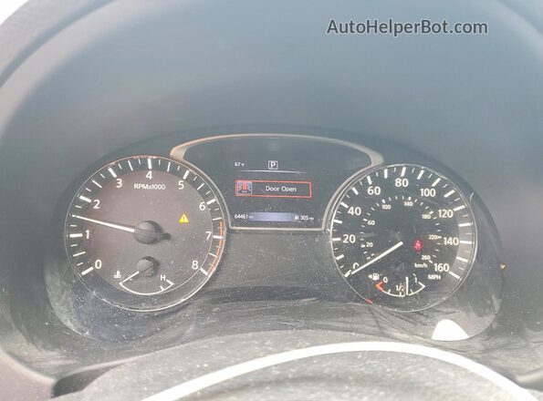 1N4AL3AP1HC473446 2017 NISSAN ALTIMA Silver Սարքավորումների վահանակի տեսք