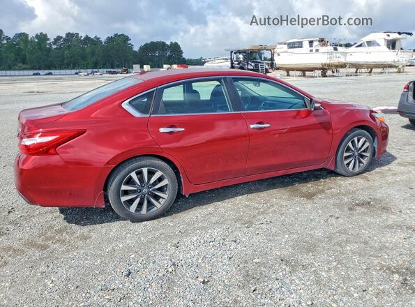 1N4AL3AP1HC482390 2017 NISSAN ALTIMA Бордовый Задняя правая четверть