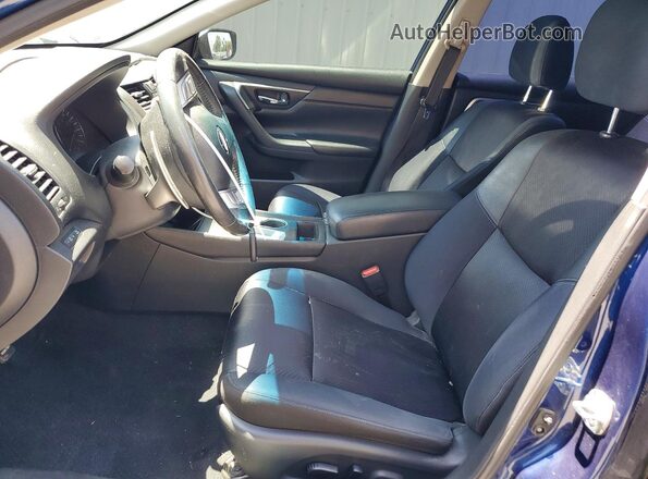 1N4AL3AP1HC495415 2017 NISSAN ALTIMA Blue Вид салону спереду