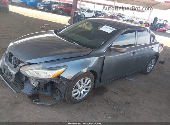 1N4AL3AP1HN326385 2017 NISSAN ALTIMA Серый Передняя левая четверть