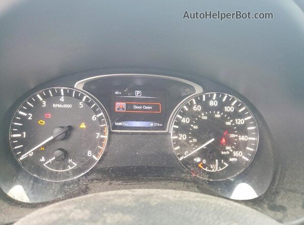 1N4AL3AP1HN330677 2017 NISSAN ALTIMA Угольный Вид щитка приборов
