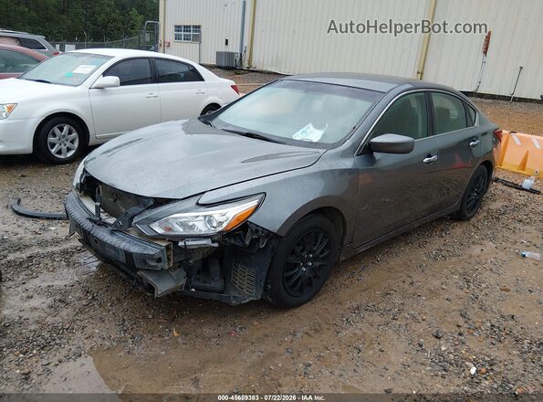 1N4AL3AP1HN336186 2017 NISSAN ALTIMA Gray წინა მარცხენა ხედი სამი მეოთხედიდან