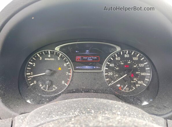 1N4AL3AP1JC107718 2018 NISSAN ALTIMA Gray Widok zestawu wskaźników