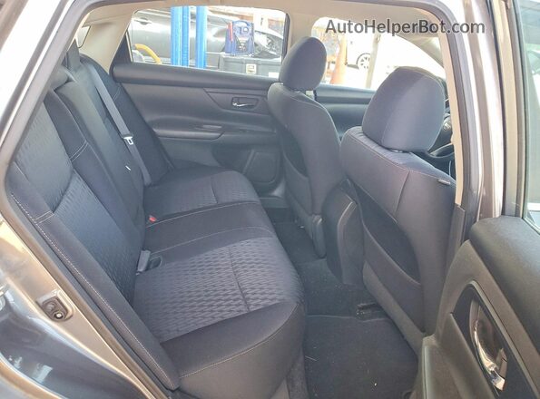 1N4AL3AP1JC135096 2018 NISSAN ALTIMA Gray Widok tylnych siedzeń