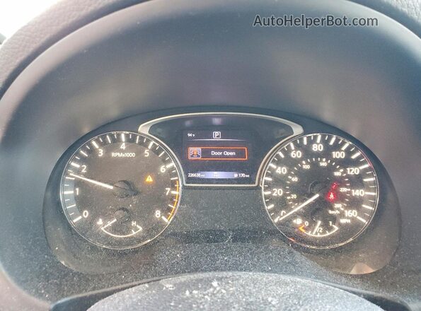1N4AL3AP1JC135096 2018 NISSAN ALTIMA Gray Widok zestawu wskaźników