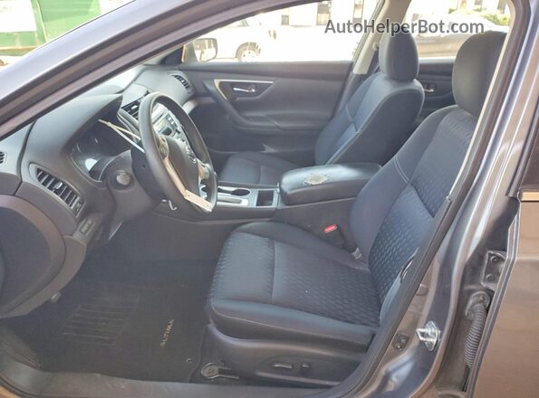 1N4AL3AP1JC135096 2018 NISSAN ALTIMA Gray Widok wnętrza z przodu