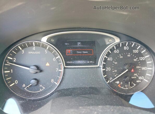 1N4AL3AP1JC136541 2018 NISSAN ALTIMA White Սարքավորումների վահանակի տեսք