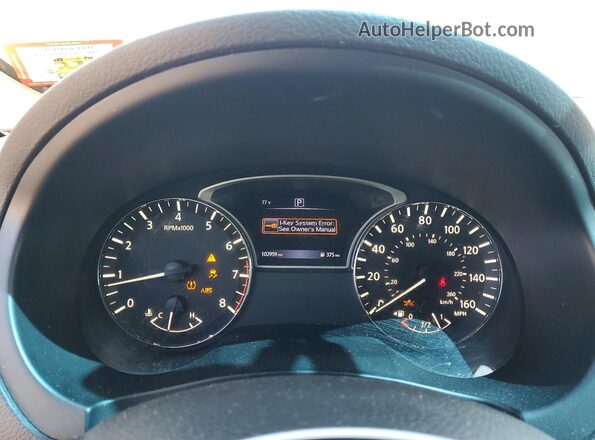1N4AL3AP1JC151198 2018 NISSAN ALTIMA Black Vista del cuadro de instrumentos