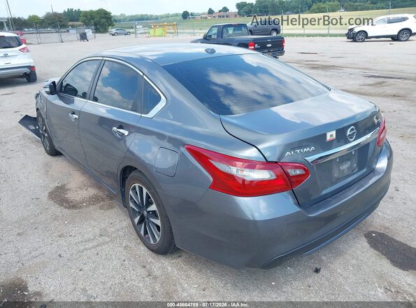 1N4AL3AP1JC159107 2018 NISSAN ALTIMA Серый Задняя левая четверть