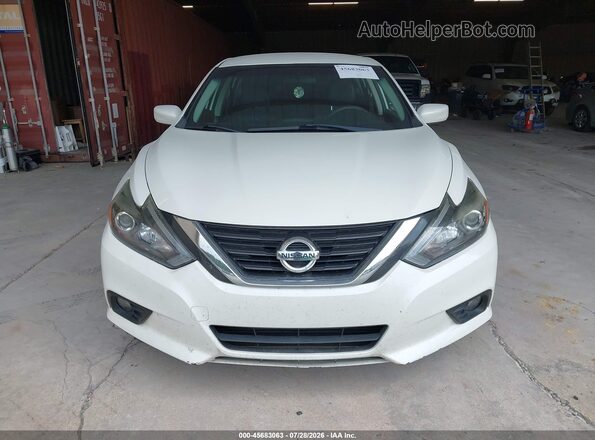 1N4AL3AP1JC186713 2018 NISSAN ALTIMA White Вид щитка приладів