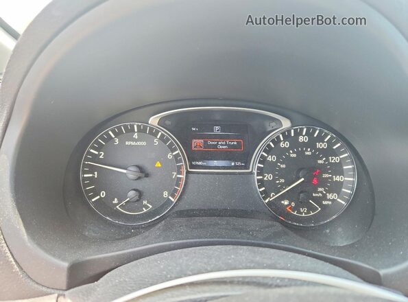 1N4AL3AP1JC211125 2018 NISSAN ALTIMA White Вид щитка приладів
