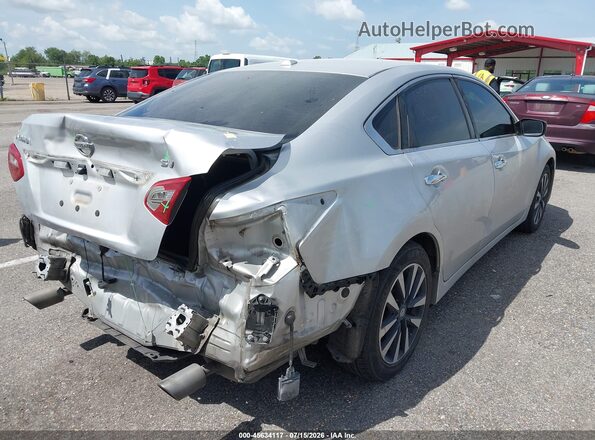 1N4AL3AP1JC214266 2018 NISSAN ALTIMA Серебряный Задняя правая четверть