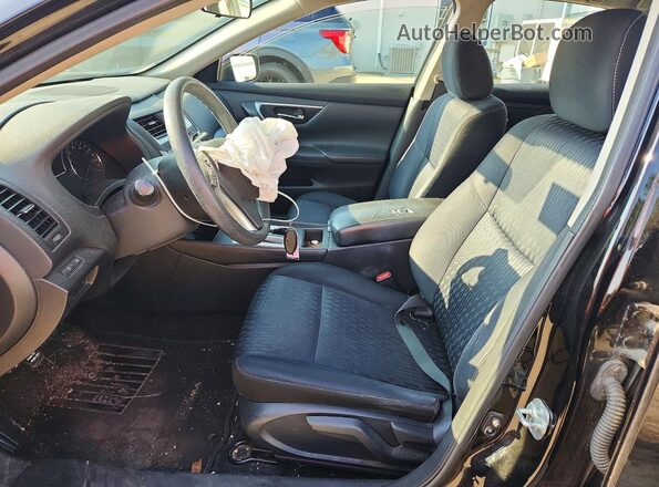 1N4AL3AP1JC229396 2018 NISSAN ALTIMA Black Widok wnętrza z przodu
