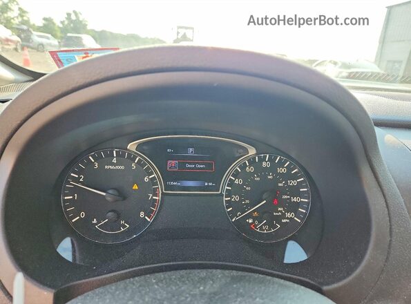 1N4AL3AP1JC229396 2018 NISSAN ALTIMA Black Widok zestawu wskaźników