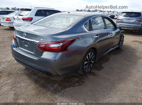 1N4AL3AP1JC242603 2018 NISSAN ALTIMA Gray Trasero derecho