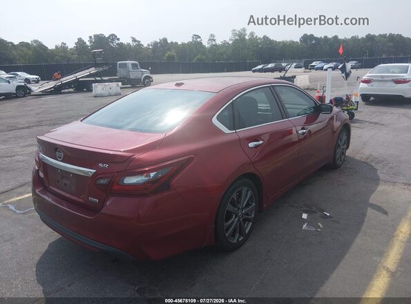 1N4AL3AP1JC251706 2018 NISSAN ALTIMA Burgundy Задня права чверть