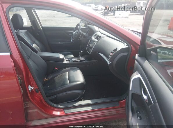 1N4AL3AP1JC251706 2018 NISSAN ALTIMA Burgundy Вид салону спереду