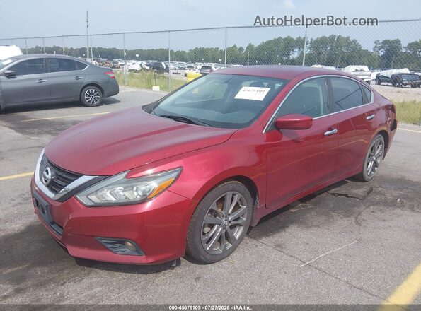 1N4AL3AP1JC251706 2018 NISSAN ALTIMA Burgundy Передня ліва чверть
