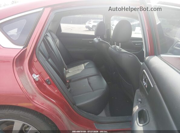 1N4AL3AP1JC251706 2018 NISSAN ALTIMA Burgundy Вид наклейки з VIN-кодом