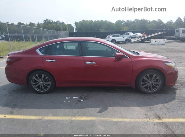 1N4AL3AP1JC251706 2018 NISSAN ALTIMA Burgundy Вид задньої частини салону