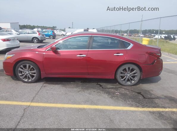1N4AL3AP1JC251706 2018 NISSAN ALTIMA Burgundy Панорамний вид салону 360°