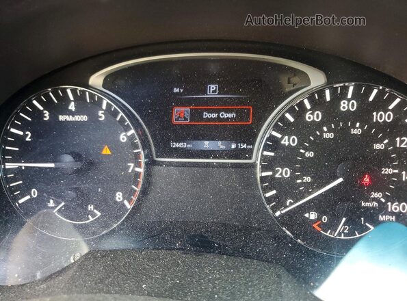 1N4AL3AP1JC252502 2018 NISSAN ALTIMA Silver Вид щитка приладів
