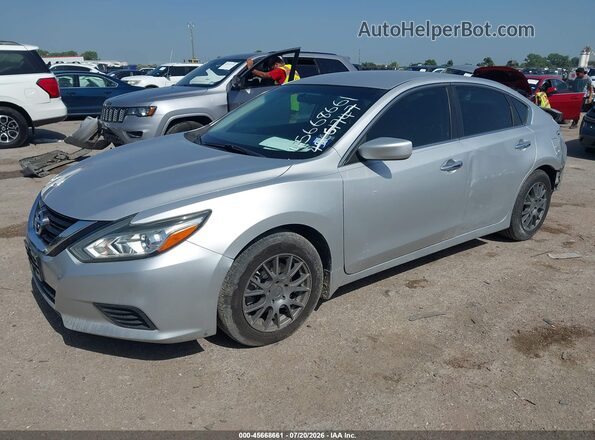 1N4AL3AP1JC287928 2018 NISSAN ALTIMA Серебряный Передняя левая четверть