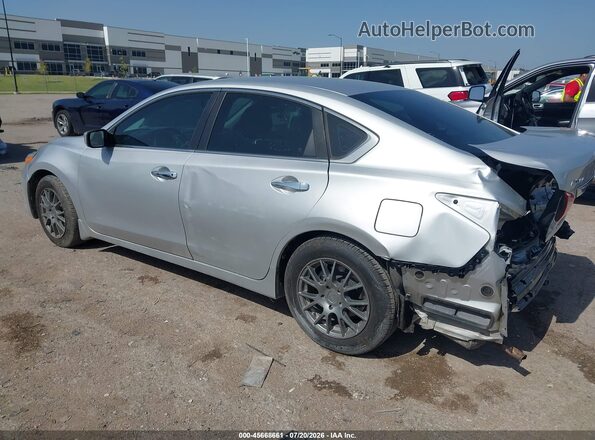1N4AL3AP1JC287928 2018 NISSAN ALTIMA Серебряный Задняя левая четверть