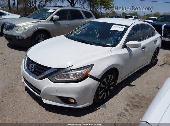1N4AL3AP1JC296855 2018 NISSAN ALTIMA White Przód lewy