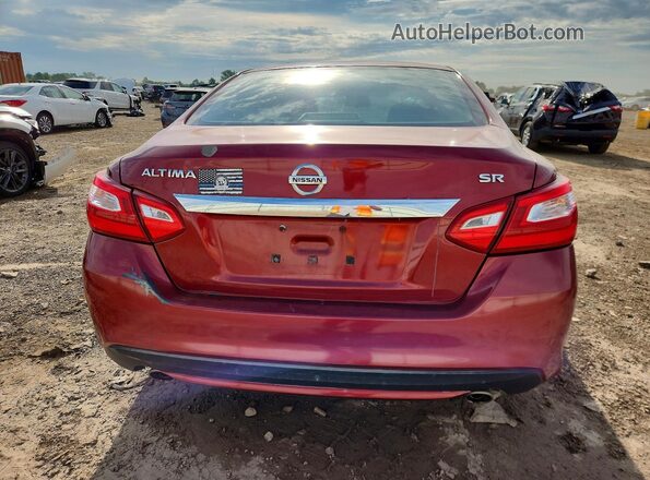 1N4AL3AP2GC125380 2016 NISSAN ALTIMA Red Widok z tyłu