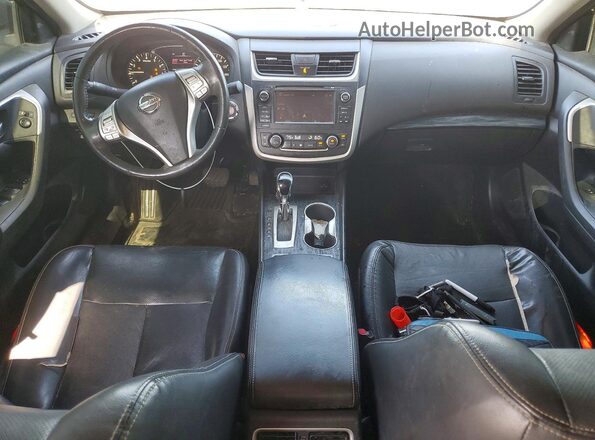 1N4AL3AP2GC157486 2016 NISSAN ALTIMA Black წინა პანელის ხედი