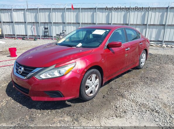 1N4AL3AP2GC185630 2016 NISSAN ALTIMA Красный Передняя левая четверть