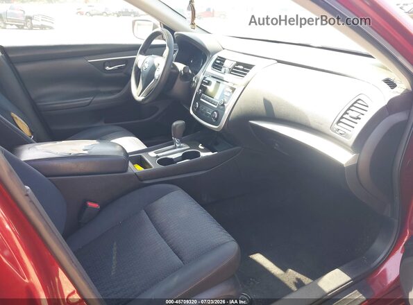 1N4AL3AP2GC185630 2016 NISSAN ALTIMA Красный Вид салона спереди