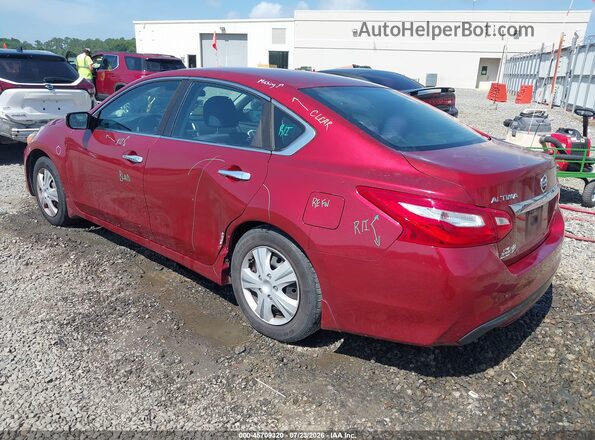 1N4AL3AP2GC185630 2016 NISSAN ALTIMA Красный Задняя левая четверть