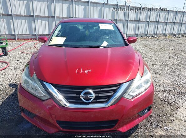 1N4AL3AP2GC185630 2016 NISSAN ALTIMA Красный Вид щитка приборов