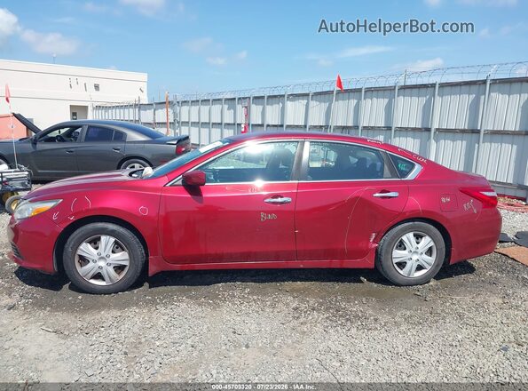 1N4AL3AP2GC185630 2016 NISSAN ALTIMA Красный Панорамный вид салона 360°