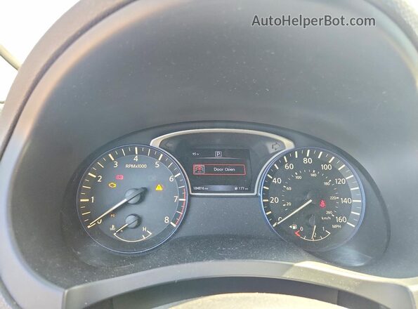 1N4AL3AP2GC267051 2016 NISSAN ALTIMA White Vista del cuadro de instrumentos